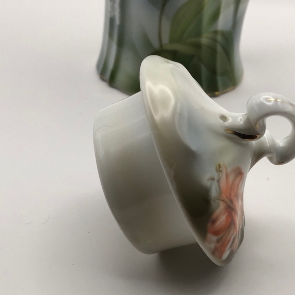 Antique Bavarian Porcelain Chocolate Pot RS Bavaria Gold Trim - Picture 9 of 15